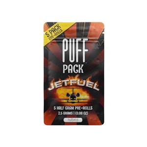PUFF - 5 PACK - JETFUEL .5G - PUFF