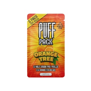 PUFF - 5 PACK - ORANGE TREE .5G - PUFF