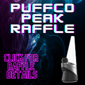 Puffco Peak Raffle - Spend $100+ and add to your cart to win!!