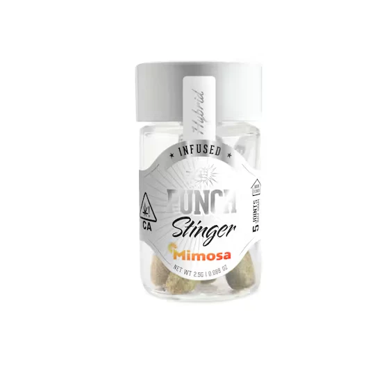 Punch - Punch | Mimosa | Stinger | Infused & Rolled in Kief | 5pk Main Image