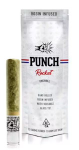 Punch -  [Punch] Rocket Infused Preroll - 1.6g - White Papaya Runtz x THC Bomb (H)