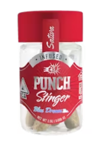 Punch - [Punch] Infused Stinger Preroll 5 Pack - 2.5g - Flordia's Finest (S)