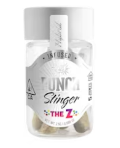 Punch - [Punch Stinger ] Infused Preroll 5 Pack - 2.5g - The Z (H)