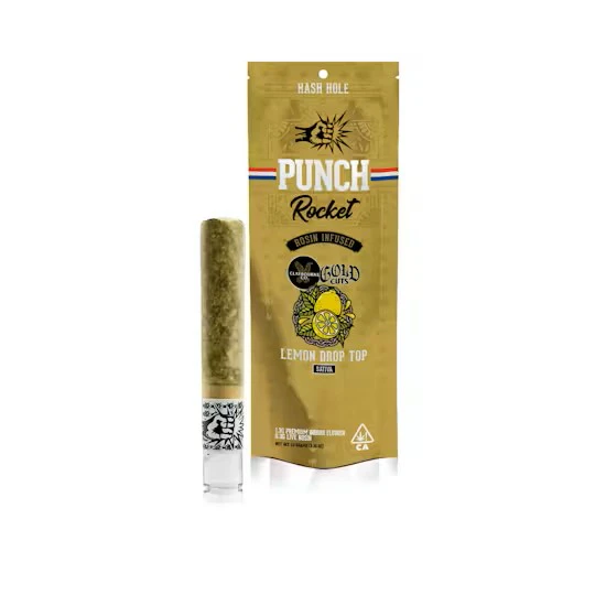 Punch Edibles & Extracts - Punch x Claybourne - 1.6g Infused Pre Roll - Lemon Drop Top x Razzmatazz Main Image