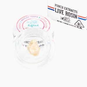 Punch Extracts - Punch Extracts - 1g Live Rosin Badder Tier4 - Benzina Wah Wah