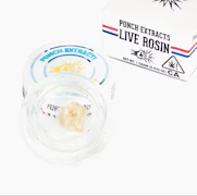 Punch Extracts - 1g Live Rosin Badder Tier3 - Blueberry Lemonade 3.0