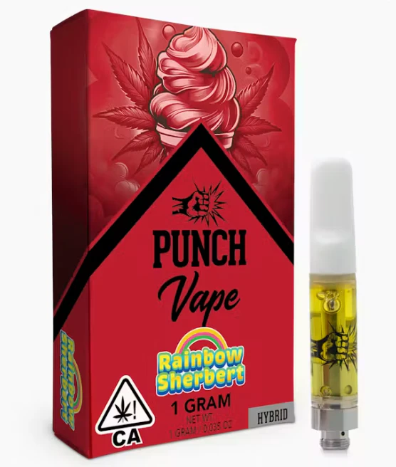 Punch Extracts - Punch Extracts Cart 1g Rainbow Sherbert Main Image