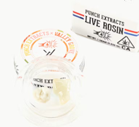 Punch - 1g Live Rosin Tier1 Half & Half - Cherry Papaya 