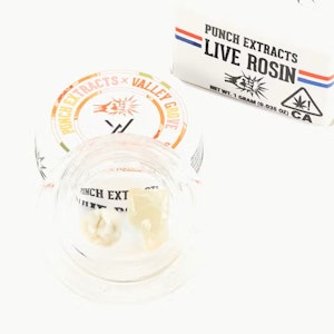 PUNCH EDIBLES & EXTRACTS - Punch Extracts - 1g Live Rosin Badder Tier1 Half & Half - Cherry Papaya