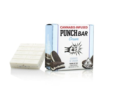 Punch Edibles - Punch Edibles - 100mg Bar - Cookies N Cream