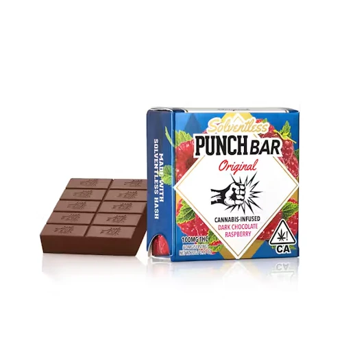 Punch Extracts - Punch Extracts Solventless Hash PunchBar Dark Chocolate Raspberry Main Image