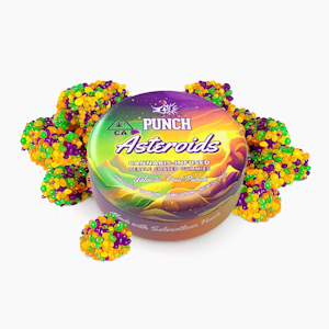 Punch Edibles - Punch Edibles - 100mg Solventless Hash Asteroids - Galactic Fruit Punch