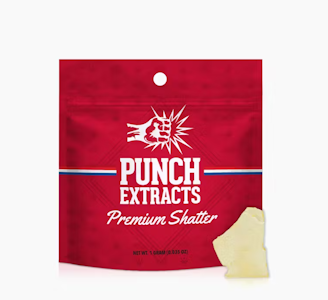 Punch Extracts - Punch Extracts - 1g BHO Shatter - Pink Sunrise