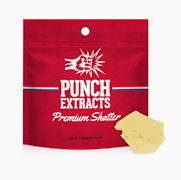 Punch Extracts - 1g BHO Shatter - Sweet Tartz