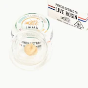 Punch Extracts - 1g Live Rosin Badder Tier1 - Luma's Madd Pineapples