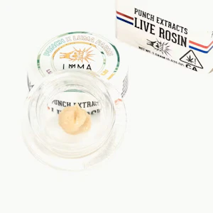 PUNCH EDIBLES & EXTRACTS - Punch Extracts - 1g Live Rosin Badder Tier1 - Luma's Madd Pineapples