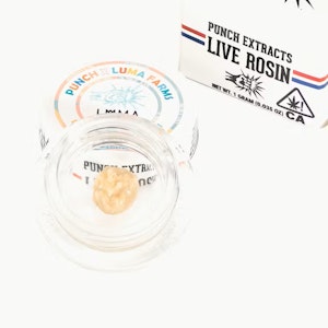 PUNCH EDIBLES & EXTRACTS - Punch Extracts - 1g Live Rosin Badder Tier1 - Luma's Tallymon