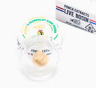 Punch Extracts - Punch Extracts - 1g Live Rosin Badder Tier3 - Lychee x Banana Z
