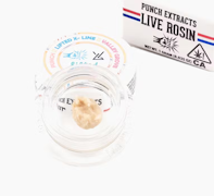 Punch Extracts - 1g Live Rosin Badder Tier4 - Nam Wah Taffy 2025