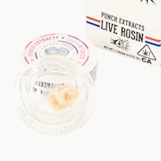 Punch Extracts - 1g Live Rosin Badder Tier1 - NorCal Sour Z