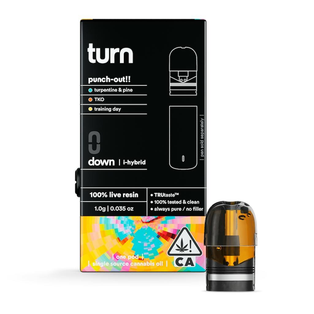 Turn Punch Out Live Resin POD 1.0g