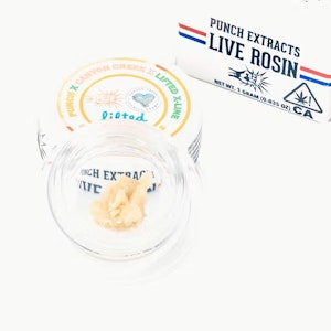 Punch Extracts - Punch Extracts - 1g Live Rosin Badder Tier4 - Peaches N Bananas