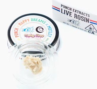 Punch Extracts - Punch Extracts - 1g Live Rosin Badder Tier4 - Big League Grape x Guava Limon