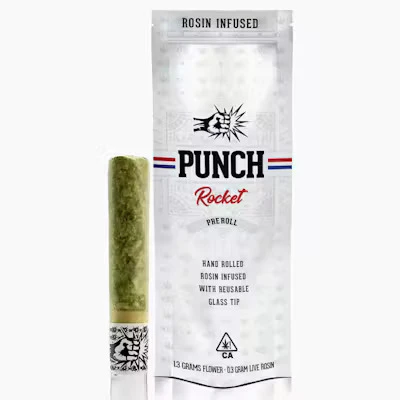 Punch - Punch Rocket -  Jungle Mac x Tropicana Sour Lime Hash Hole - White - 1.6G Main Image