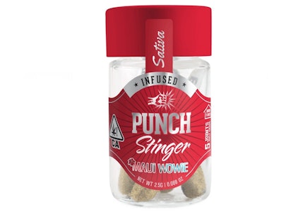 Punch - Punch "Stinger" Maui Wowie Infused .5g 5pk Pre-Rolls