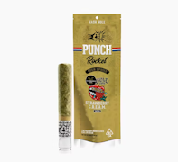 Punch x Claybourne Co. - 1.6g Infused Pre Roll - Strawberry C.R.E.A.M. x Papaya Bomb
