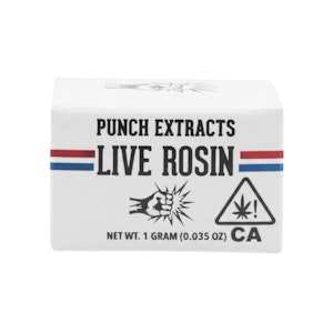 PUNCH EDIBLES & EXTRACTS - SUPER BOOF X NAM WAH LIVE ROSIN - TIER 4 - 1G - PUNCH EXTRACT