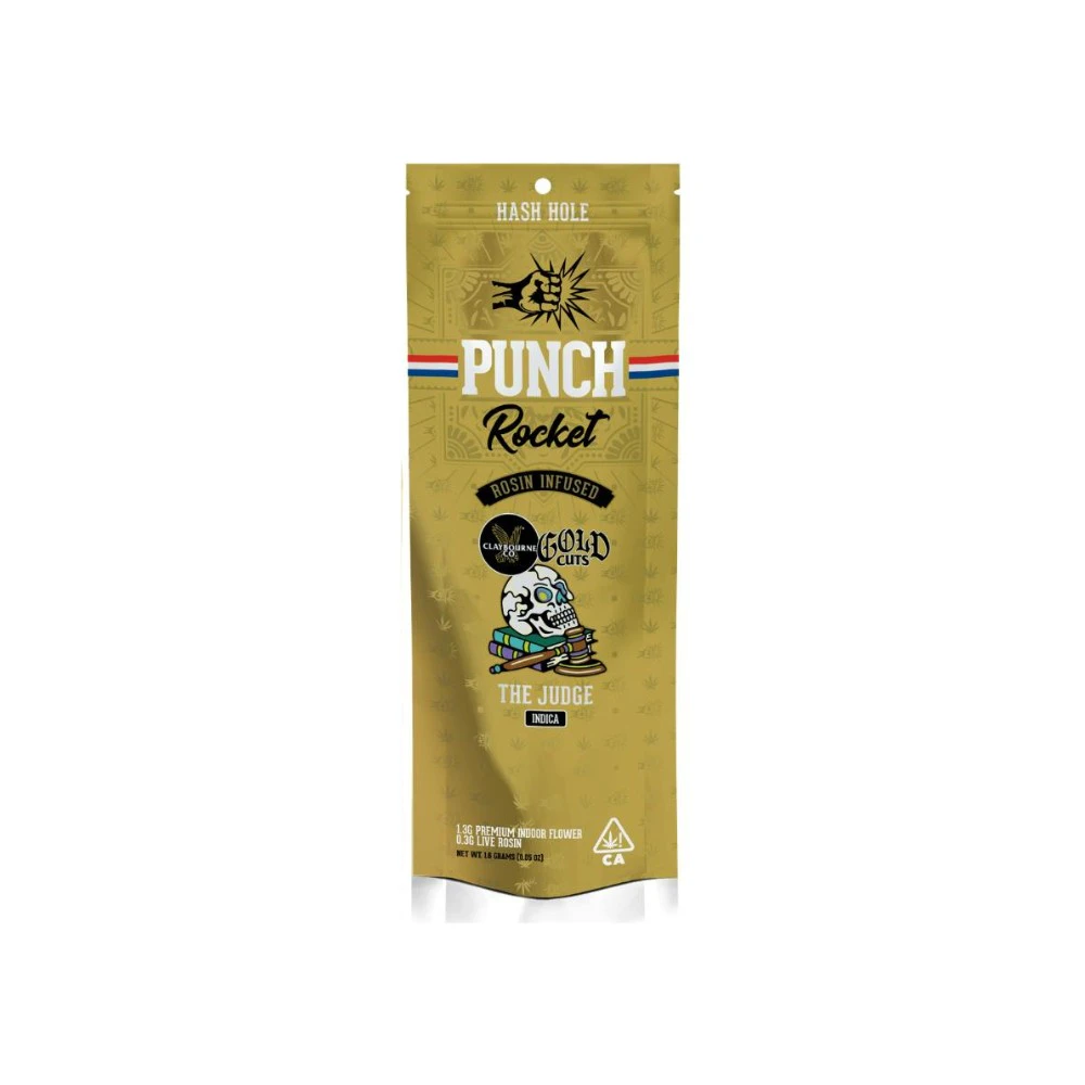 Punch Edibles & Extracts - ROCKET HASH ROSIN - AGENT ORANGE x RAINBOW BELTS 1.6G - PUNCH EDIBLES & EXTRACTS X CAM Main Image