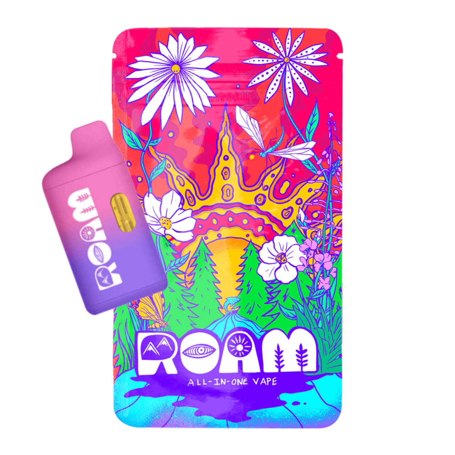 ROAM - Blackberry Kush Disposable Vape - 1g Main Image