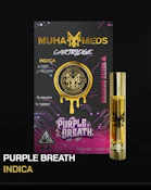 Purple Breath | 1g | Melted Diamonds Cartridge | Muha Meds
