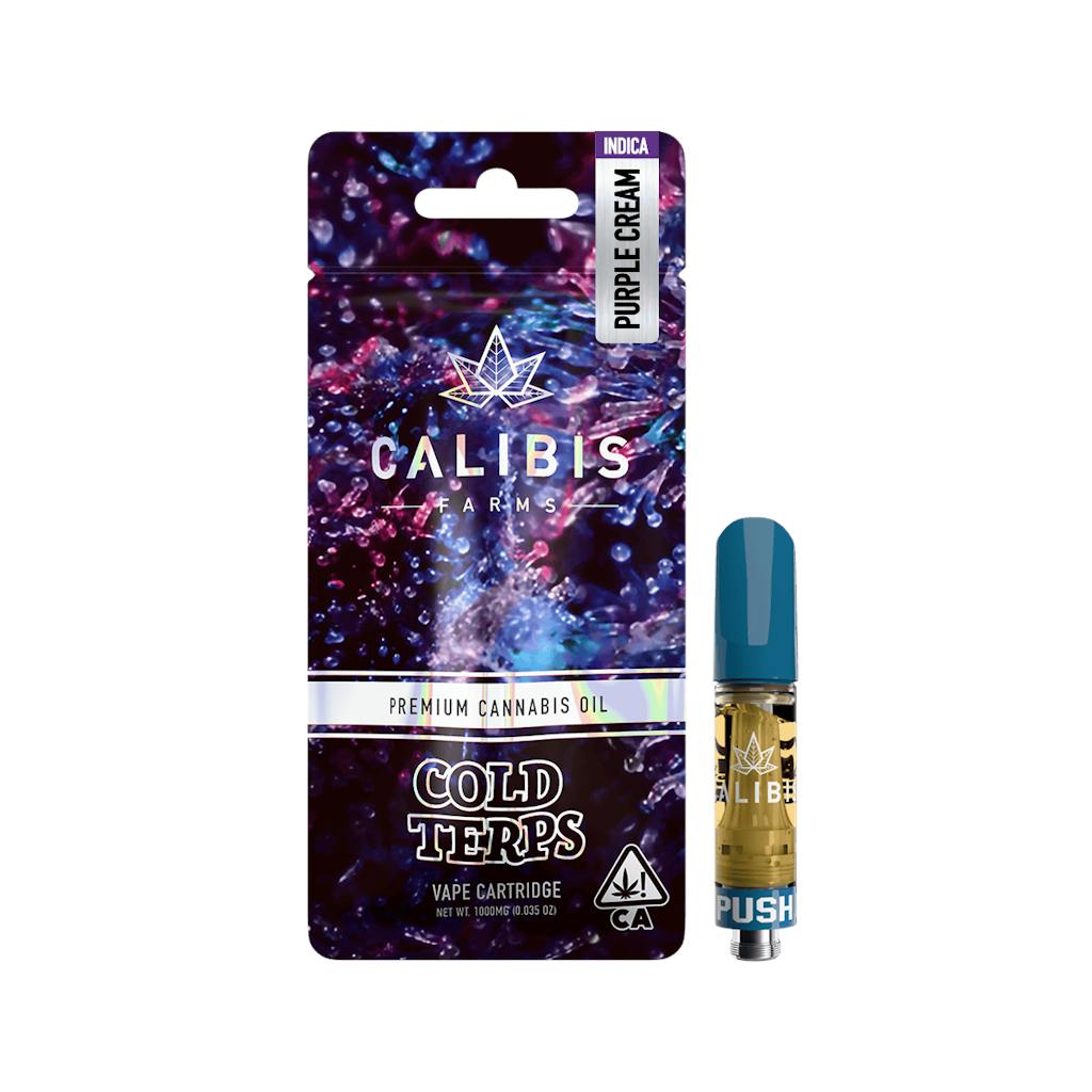 Calibis Purple Cream Cold Terps Cartridge 1.0g