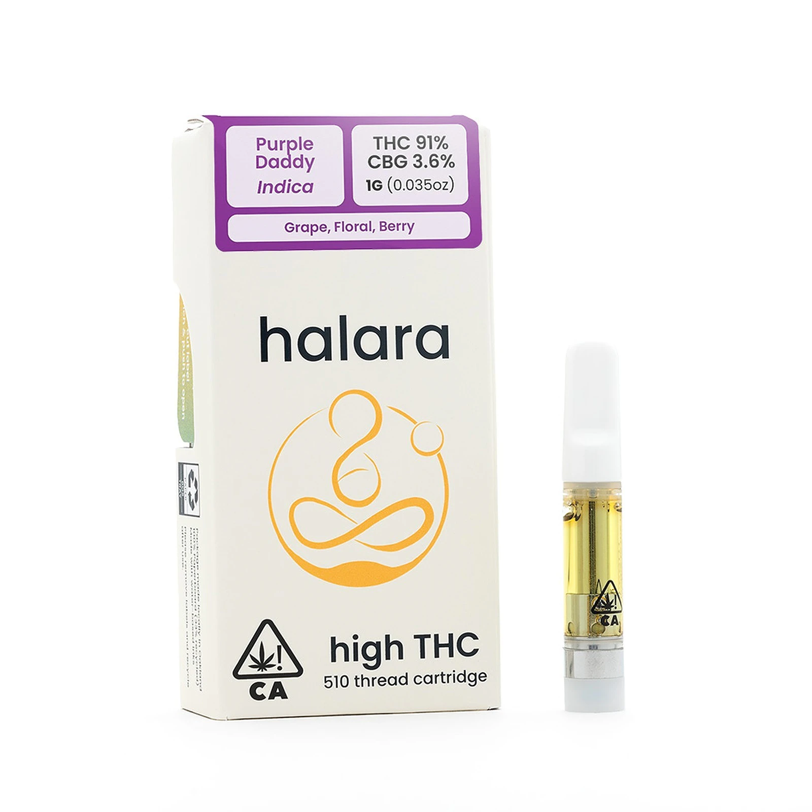 Halara - Halara 1g Purple Daddy Cartridge Main Image