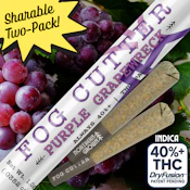 Fogg Cutter | Purple Grapewreck | 0.5g Pre-Roll | 2-Pack | 1g Total | Resin Infused | [I]