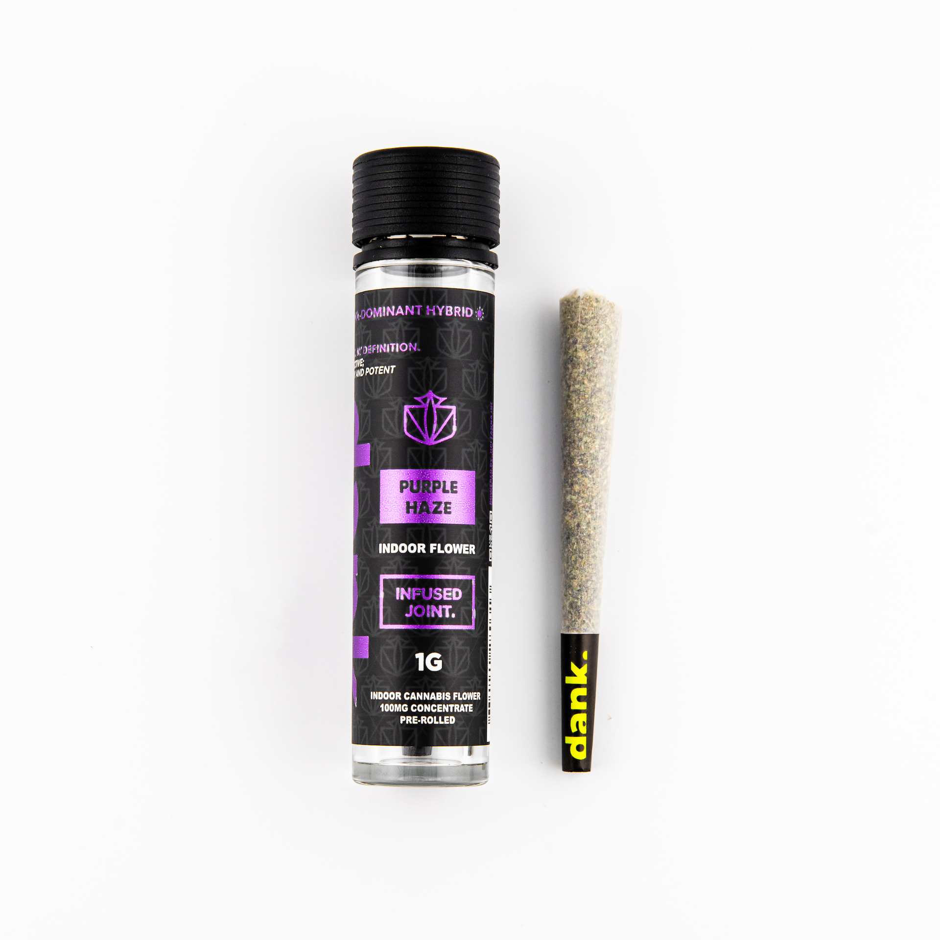 Dank | Purple Haze | 1g Infused Preroll - Upstate Canna C
