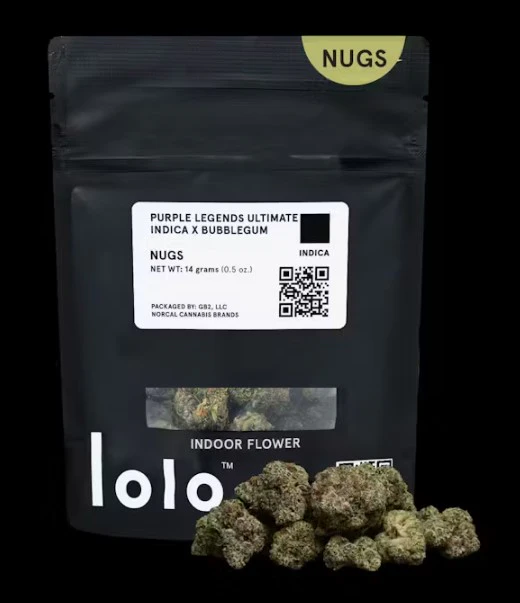 lolo - Lolo 1/2 Purple Legends Ultimate Indica x Bubblegum 27% Main Image