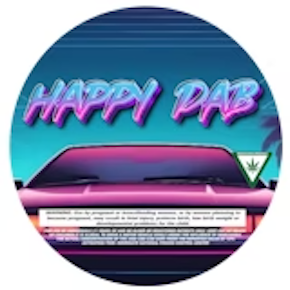 Happy Dab - Purple Pebbles 1G LIVE RESIN
