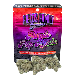 Fields Family Farmz - Purple Pop Rocks (I) | 3.5g Indoor Flower | Fields Family Farms