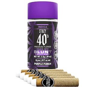 Next Day - Purple Punch - 40's Infused Mini Blunts 5 Pk (2.5g)