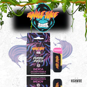 Jungle Juice Distillate Disposable Purple Punch 2g