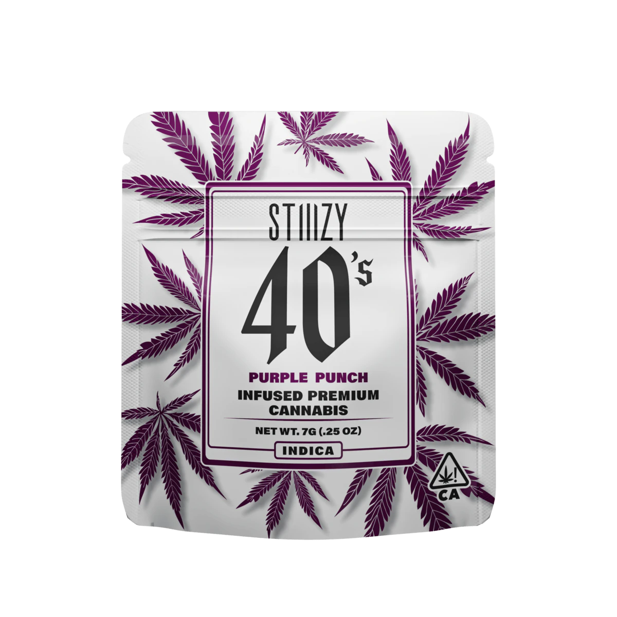 STIIIZY - Purple Punch (I) | 7g Infused 40s Mylar Indoor Flower | Stiiizy Main Image