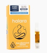 Halara 1g Purple Punch Live Diamond Cartridge