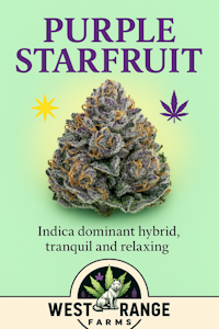 West Orange Farms - Purple StarFruit Buds 3.5g
