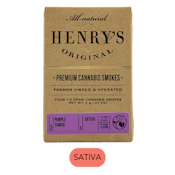 Henry's Original - Purple Tangie - Preroll Pack - 4pk - 2.0g