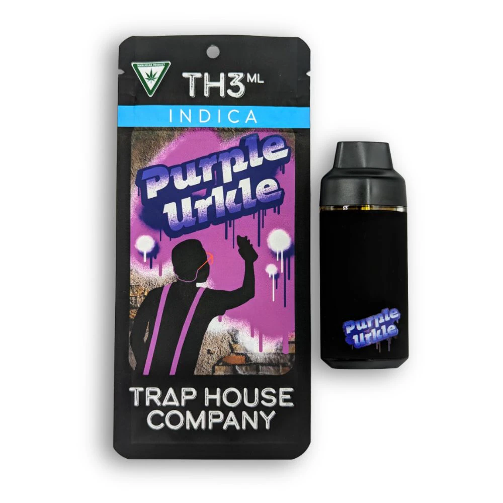 Trap House Company - Purple Urkle 3g TH3 Disposable - TRAP HOUSE COMPANY Main Image