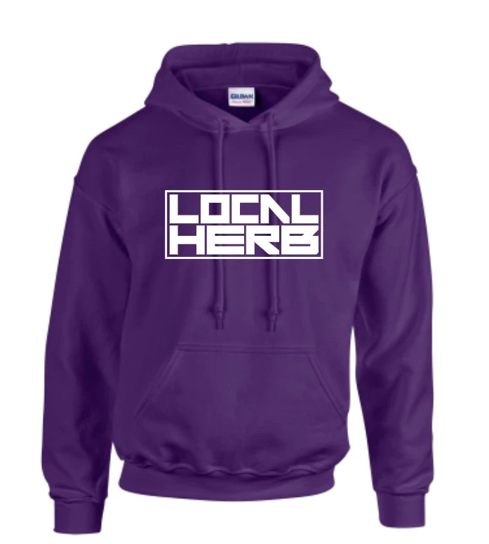 Local Herb - Purple, XL, Hoodie Main Image