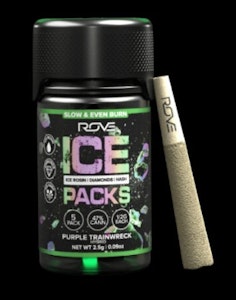 ROVE - Rove | PreRolls | Rosin Diamond Hash Infused | Purple Trainwreck | 2.5g | 5PK